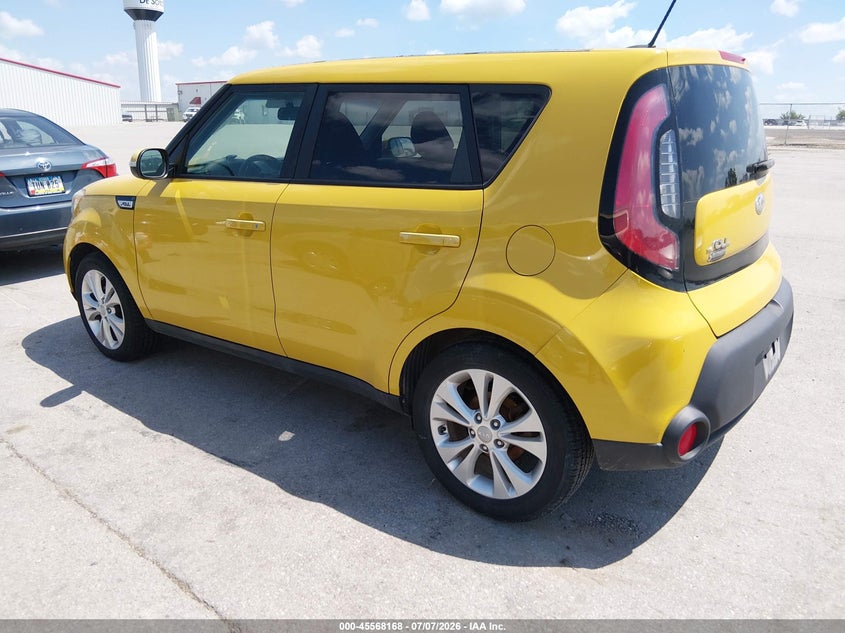 2014 Kia Soul VIN KNDJP3A51E7004911 IAAI salvage auction — NORMAL WEAR, Regular Certificate (Iowa), sold $1,050 on 2026-07-21 (photo 3)