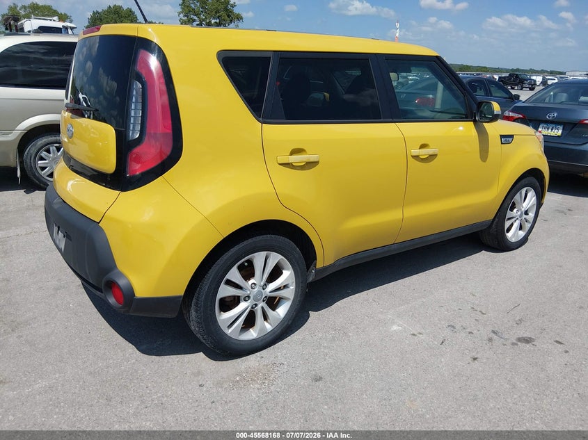2014 Kia Soul VIN KNDJP3A51E7004911 IAAI salvage auction — NORMAL WEAR, Regular Certificate (Iowa), sold $1,050 on 2026-07-21 (photo 4)