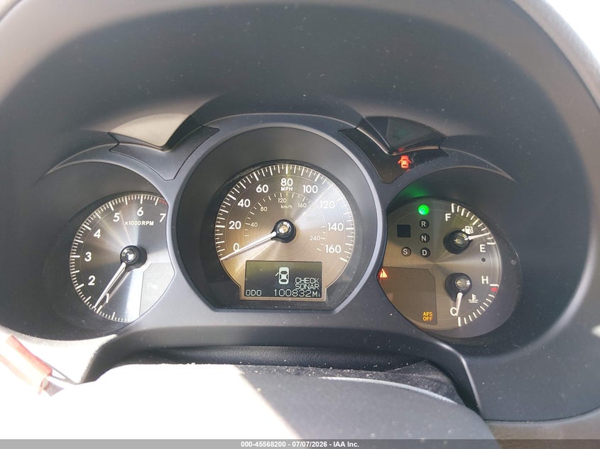 2007 Lexus Gs 350 VIN JTHBE96S270018936 IAAI salvage auction — FRONT & REAR, Salvage (Arizona), sold $1,500 on 2026-07-16 (photo 7)