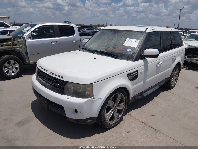 2012 Land rover Range rover sport VIN SALSK2D44CA746695 IAAI salvage auction — Burn Engine, Salvage Title, sold $800 on 2026-08-25 (photo 2)