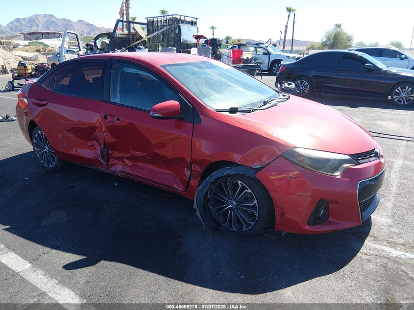 2016 Toyota Corolla VIN 5YFBURHE3GP432194 IAAI salvage auction — LEFT & RIGHT, Salvage (Nevada), sold $2,950 on 2026-07-31 (photo 1)