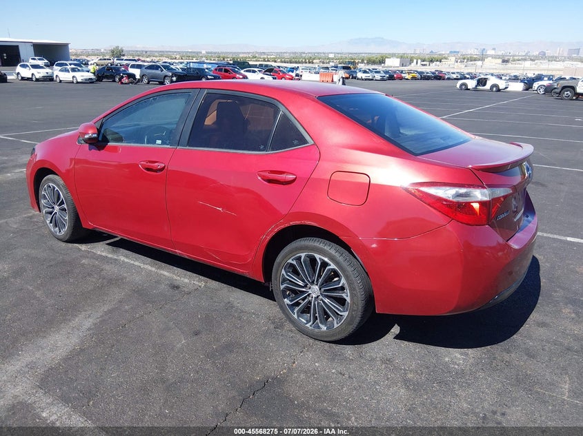 2016 Toyota Corolla VIN 5YFBURHE3GP432194 IAAI salvage auction — LEFT & RIGHT, Salvage (Nevada), sold $2,950 on 2026-07-31 (photo 3)