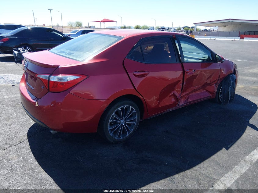 2016 Toyota Corolla VIN 5YFBURHE3GP432194 IAAI salvage auction — LEFT & RIGHT, Salvage (Nevada), sold $2,950 on 2026-07-31 (photo 4)