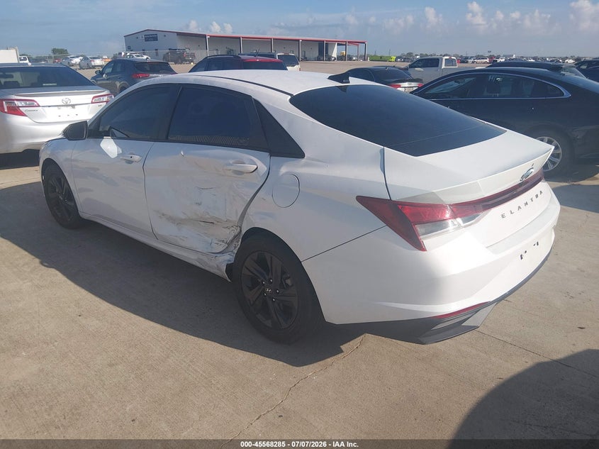 2021 Hyundai Elantra VIN 5NPLM4AG1MH032078 IAAI salvage auction — LEFT SIDE, Original (Texas), sold $5,350 on 2026-07-17 (photo 3)
