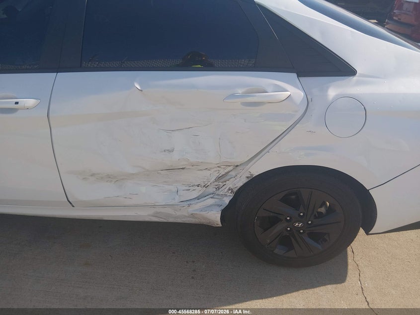 2021 Hyundai Elantra VIN 5NPLM4AG1MH032078 IAAI salvage auction — LEFT SIDE, Original (Texas), sold $5,350 on 2026-07-17 (photo 6)