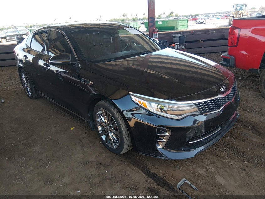2016 Kia Optima VIN 5XXGV4L24GG086457 IAAI salvage auction — NORMAL WEAR, Salvage Title, sold $2,050 on 2026-07-21 (photo 1)