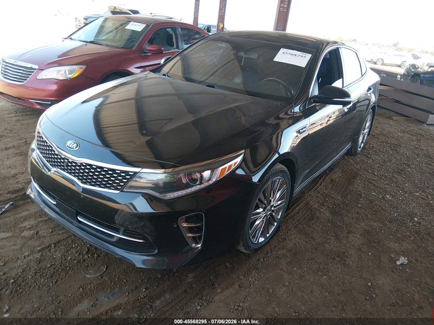 2016 Kia Optima VIN 5XXGV4L24GG086457 IAAI salvage auction — NORMAL WEAR, Salvage Title, sold $2,050 on 2026-07-21 (photo 2)