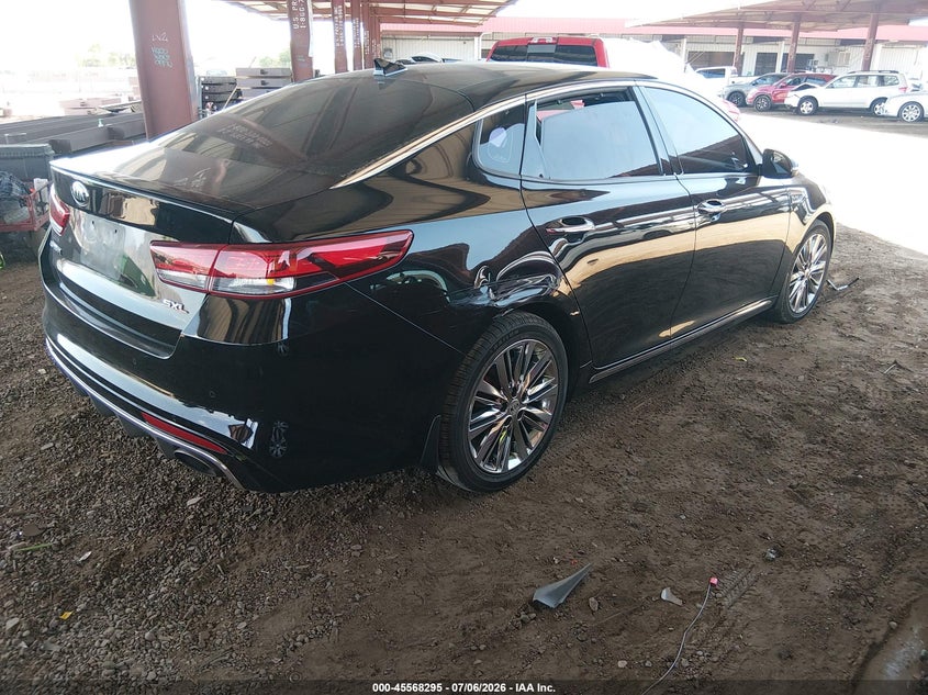 2016 Kia Optima VIN 5XXGV4L24GG086457 IAAI salvage auction — NORMAL WEAR, Salvage Title, sold $2,050 on 2026-07-21 (photo 4)