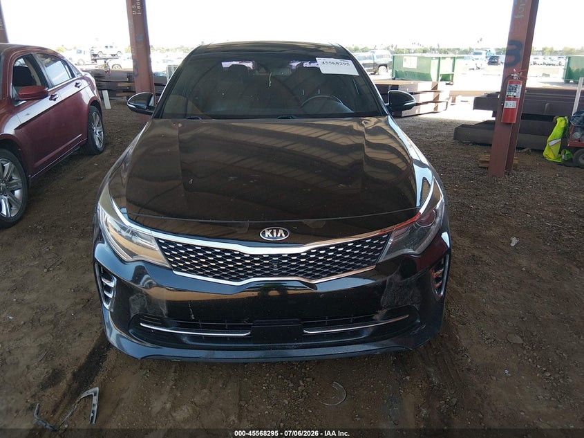 2016 Kia Optima VIN 5XXGV4L24GG086457 IAAI salvage auction — NORMAL WEAR, Salvage Title, sold $2,050 on 2026-07-21 (photo 6)