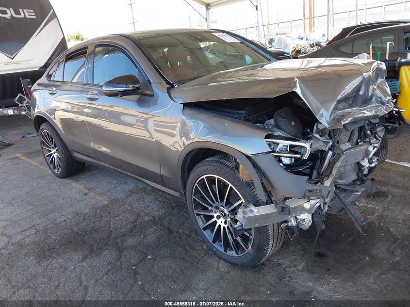 2021 Mercedes-benz Glc coupe VIN W1N0J8EB9MF948026 — IAAI salvage auction photo