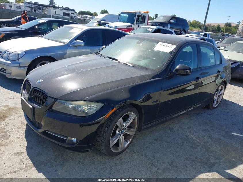 2009 BMW 3 series VIN WBAPM73589A365534 IAAI salvage auction — NORMAL WEAR, Clear - Dealer Only (California), sold $1,750 on 2026-07-16 (photo 2)