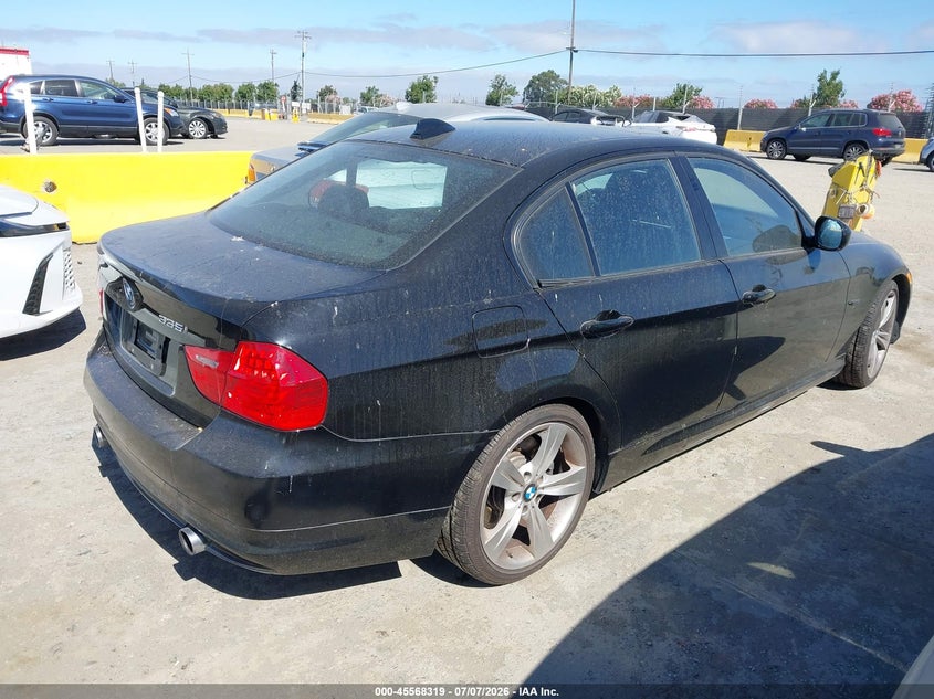 2009 BMW 3 series VIN WBAPM73589A365534 IAAI salvage auction — NORMAL WEAR, Clear - Dealer Only (California), sold $1,750 on 2026-07-16 (photo 4)