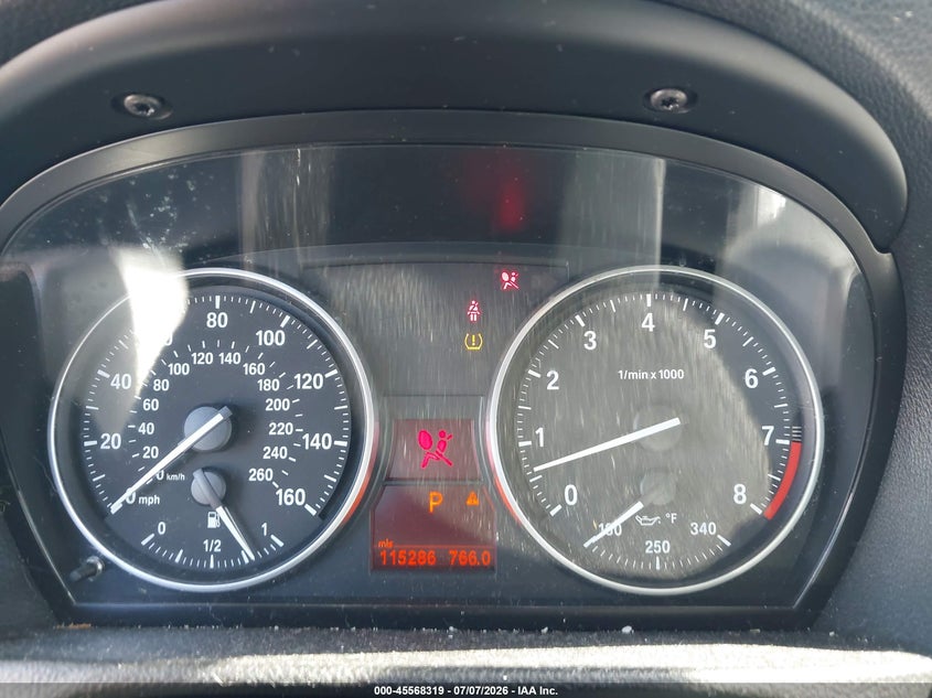 2009 BMW 3 series VIN WBAPM73589A365534 IAAI salvage auction — NORMAL WEAR, Clear - Dealer Only (California), sold $1,750 on 2026-07-16 (photo 7)