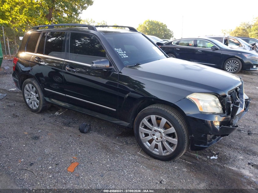2010 Mercedes-benz Glk-klasse VIN WDCGG5GB9AF480398 IAAI salvage auction — FRONT END, Salvage (Georgia), sold $800 on 2026-08-20 (photo 1)