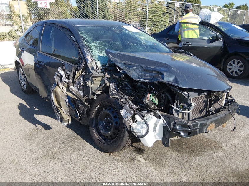 2017 Toyota Corolla VIN 5YFBURHE4HP644734 IAAI salvage auction — FRONT END, Non-Repairable (California), sold $1,250 on 2026-07-30 (photo 1)