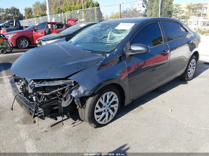 2017 Toyota Corolla VIN 5YFBURHE4HP644734 IAAI salvage auction — FRONT END, Non-Repairable (California), sold $1,250 on 2026-07-30 (photo 2)