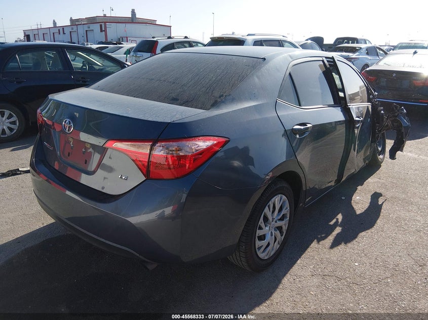 2017 Toyota Corolla VIN 5YFBURHE4HP644734 IAAI salvage auction — FRONT END, Non-Repairable (California), sold $1,250 on 2026-07-30 (photo 4)