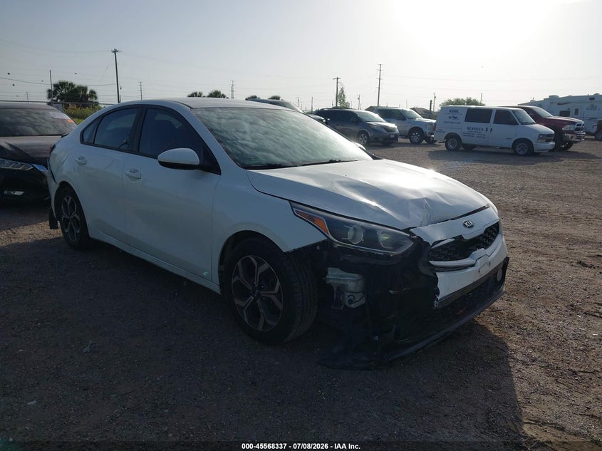 2019 Kia Forte VIN 3KPF24AD5KE061268 IAAI salvage auction — FRONT & REAR, Original (Texas), sold $1,950 on 2026-09-15 (photo 1)