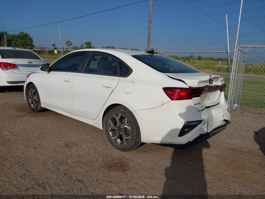 2019 Kia Forte VIN 3KPF24AD5KE061268 IAAI salvage auction — FRONT & REAR, Original (Texas), sold $1,950 on 2026-09-15 (photo 3)