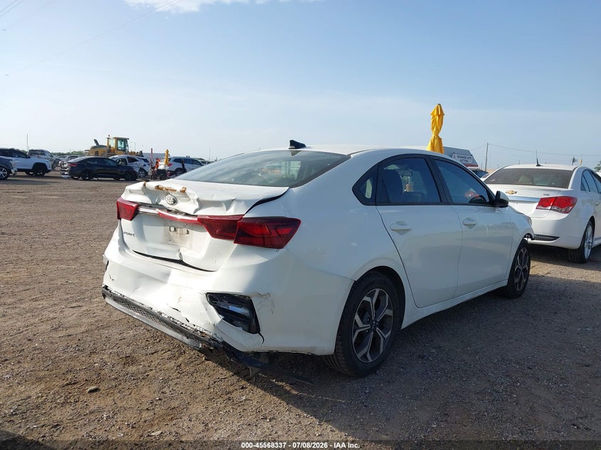 2019 Kia Forte VIN 3KPF24AD5KE061268 IAAI salvage auction — FRONT & REAR, Original (Texas), sold $1,950 on 2026-09-15 (photo 4)