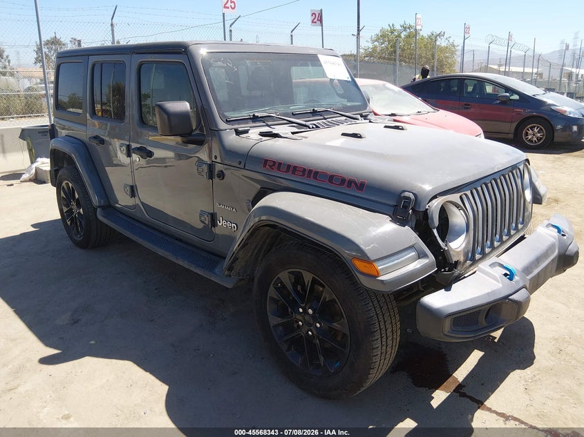 2022 Jeep Wrangler / VIN 1C4JJXP60NW228363 IAAI salvage auction — FRONT END, Clear - Dealer Only (California), sold $18,650 on 2026-07-29 (photo 1)