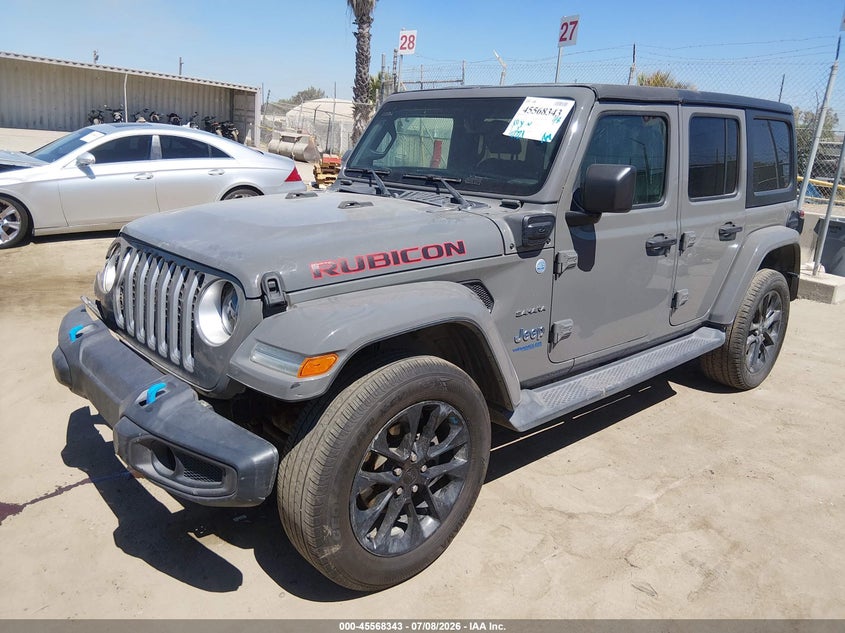 2022 Jeep Wrangler / VIN 1C4JJXP60NW228363 IAAI salvage auction — FRONT END, Clear - Dealer Only (California), sold $18,650 on 2026-07-29 (photo 2)