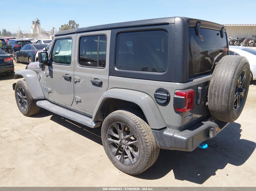 2022 Jeep Wrangler / VIN 1C4JJXP60NW228363 IAAI salvage auction — FRONT END, Clear - Dealer Only (California), sold $18,650 on 2026-07-29 (photo 3)