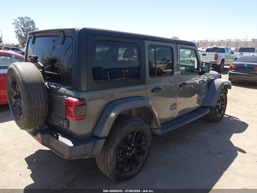 2022 Jeep Wrangler / VIN 1C4JJXP60NW228363 IAAI salvage auction — FRONT END, Clear - Dealer Only (California), sold $18,650 on 2026-07-29 (photo 4)