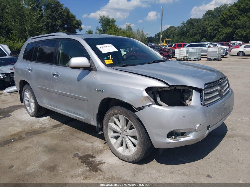 2010 Toyota Highlander VIN JTEJW3EH1A2046330 IAAI salvage auction — FRONT END, Salvage (Missouri), sold $1,450 on 2026-08-01 (photo 1)