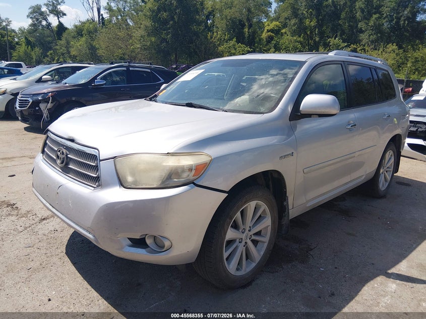 2010 Toyota Highlander VIN JTEJW3EH1A2046330 IAAI salvage auction — FRONT END, Salvage (Missouri), sold $1,450 on 2026-08-01 (photo 2)