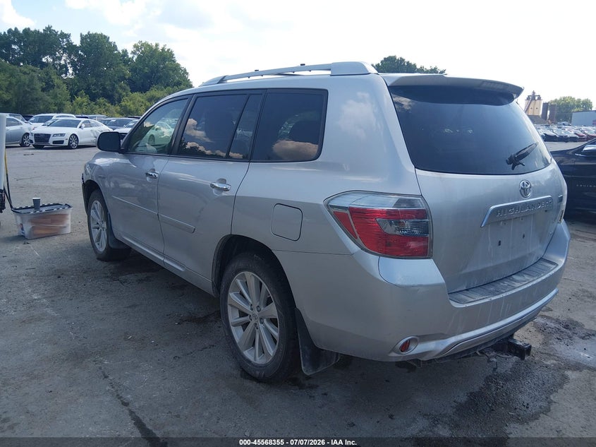 2010 Toyota Highlander VIN JTEJW3EH1A2046330 IAAI salvage auction — FRONT END, Salvage (Missouri), sold $1,450 on 2026-08-01 (photo 3)