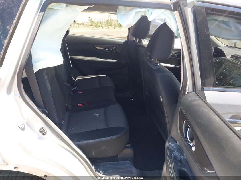 2017 Nissan Rogue VIN JN8AT2MT6HW393057 IAAI salvage auction — FRONT END, Salvage (California), sold $1,075 on 2026-07-28 (photo 8)