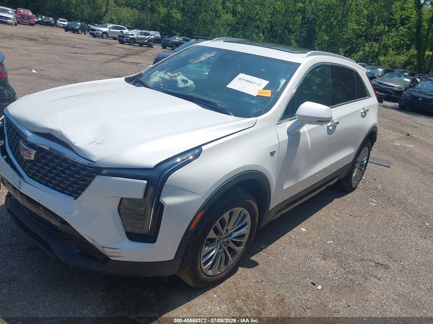 2025 Cadillac Xt4 VIN 1GYFZDR40SF105080 IAAI salvage auction — FRONT END, Salvage (Ohio), sold $8,600 on 2026-07-31 (photo 2)