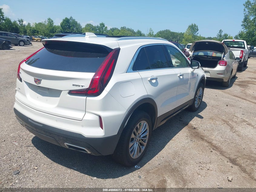 2025 Cadillac Xt4 VIN 1GYFZDR40SF105080 IAAI salvage auction — FRONT END, Salvage (Ohio), sold $8,600 on 2026-07-31 (photo 4)