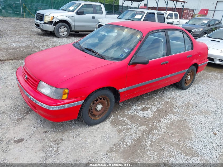 1992 Toyota Tercel VIN JT2EL43A9N0236378 IAAI salvage auction — NORMAL WEAR, Original (Kentucky), sold $50 on 2026-07-29 (photo 2)