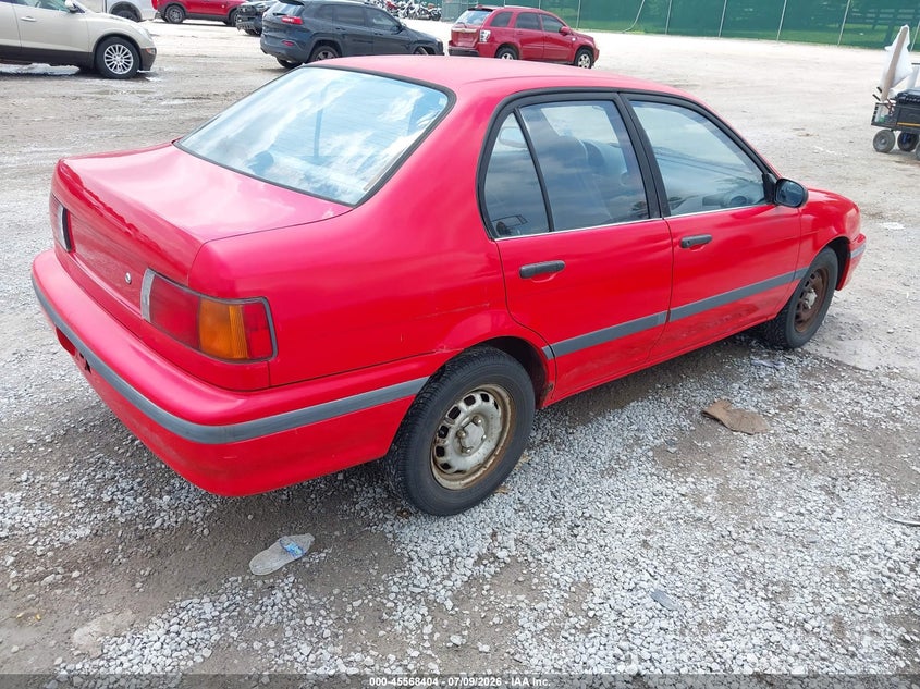 1992 Toyota Tercel VIN JT2EL43A9N0236378 IAAI salvage auction — NORMAL WEAR, Original (Kentucky), sold $50 on 2026-07-29 (photo 4)