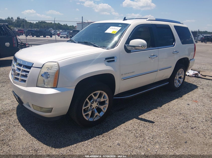 2008 Cadillac Escalade VIN 1GYFK63868R105961 IAAI salvage auction — REAR END, Clear (South Carolina), sold $1,350 on 2026-08-01 (photo 2)