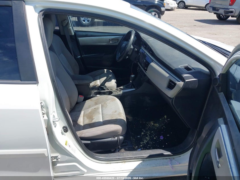 2015 Toyota Corolla VIN 5YFBPRHE9FP354641 IAAI salvage auction — FRONT END, Salvage Title, sold $3,350 on 2026-08-01 (photo 5)