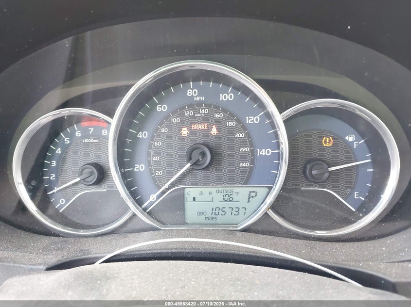 2015 Toyota Corolla VIN 5YFBPRHE9FP354641 IAAI salvage auction — FRONT END, Salvage Title, sold $3,350 on 2026-08-01 (photo 7)
