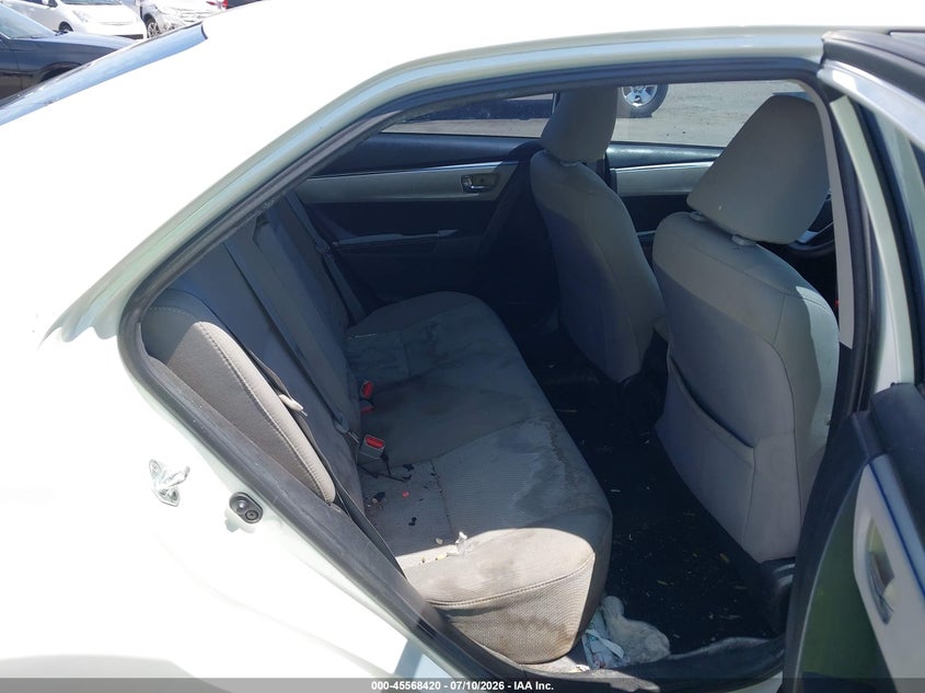 2015 Toyota Corolla VIN 5YFBPRHE9FP354641 IAAI salvage auction — FRONT END, Salvage Title, sold $3,350 on 2026-08-01 (photo 8)