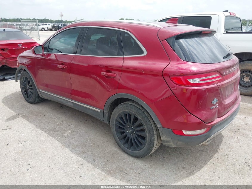 2015 Lincoln Mkc VIN 5LMCJ1A98FUJ07823 IAAI salvage auction — FRONT & REAR, Original (Texas), sold $1,700 on 2026-09-15 (photo 3)