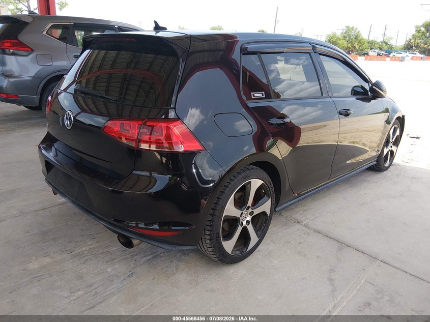 2015 Volkswagen Golf gti VIN 3VW4T7AU8FM002665 IAAI salvage auction — FRONT END, Salvage Title, sold $2,500 on 2026-08-02 (photo 4)