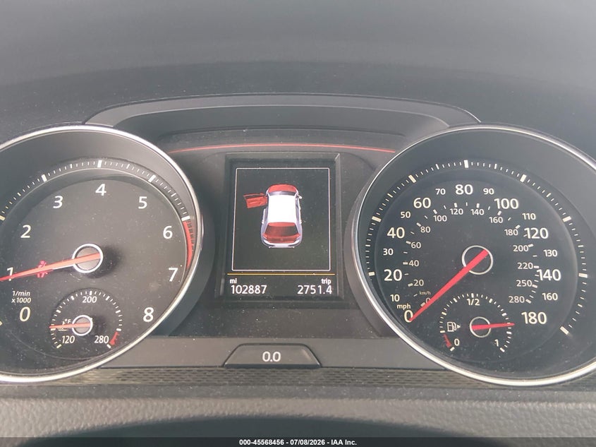 2015 Volkswagen Golf gti VIN 3VW4T7AU8FM002665 IAAI salvage auction — FRONT END, Salvage Title, sold $2,500 on 2026-08-02 (photo 7)