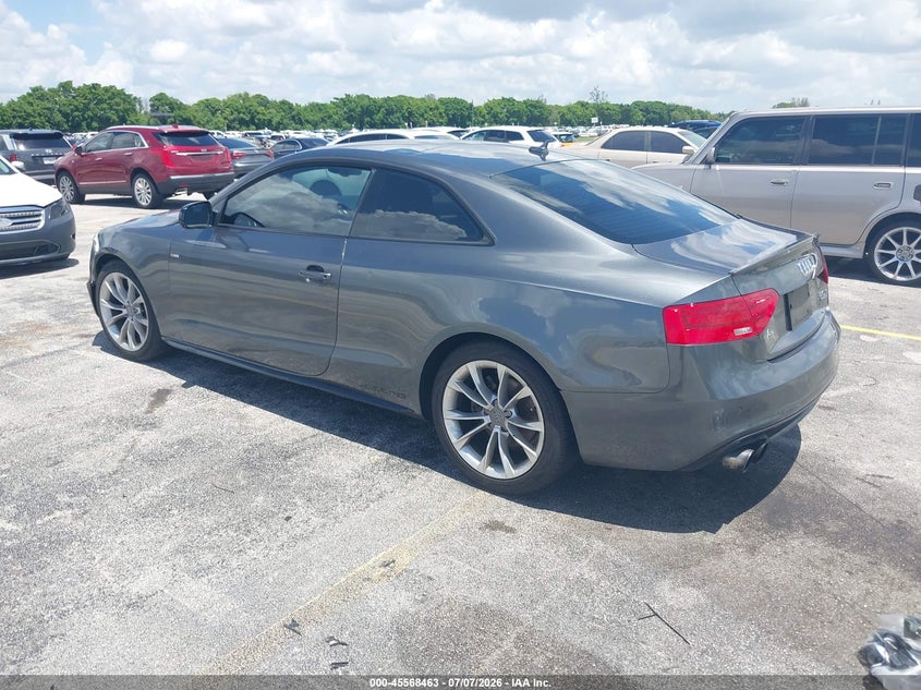 2017 Audi A5 VIN WAUD2AFR9HA000444 IAAI salvage auction — NORMAL WEAR, Salvage (Florida), sold $400 on 2026-07-30 (photo 3)