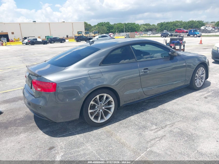 2017 Audi A5 VIN WAUD2AFR9HA000444 IAAI salvage auction — NORMAL WEAR, Salvage (Florida), sold $400 on 2026-07-30 (photo 4)