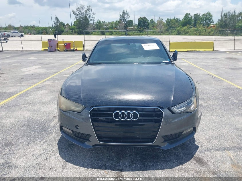 2017 Audi A5 VIN WAUD2AFR9HA000444 IAAI salvage auction — NORMAL WEAR, Salvage (Florida), sold $400 on 2026-07-30 (photo 6)
