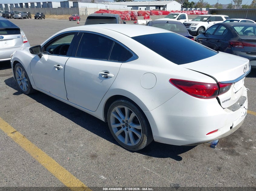 2015 Mazda 6 VIN JM1GJ1V50F1223163 IAAI salvage auction — REAR END, Salvage (California), sold $1,625 on 2026-07-28 (photo 3)
