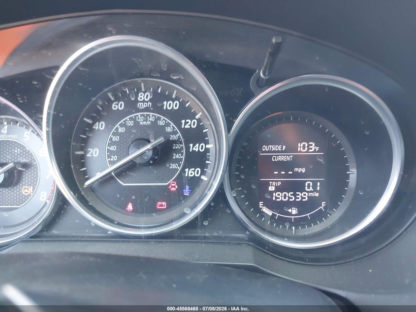 2015 Mazda 6 VIN JM1GJ1V50F1223163 IAAI salvage auction — REAR END, Salvage (California), sold $1,625 on 2026-07-28 (photo 7)