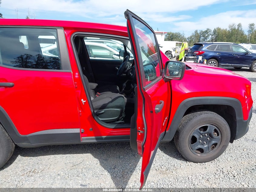 2017 Jeep Renegade VIN ZACCJBAB1HPF38699 IAAI salvage auction — LEFT FRONT, Salvage Title, sold $2,000 on 2026-07-24 (photo 5)