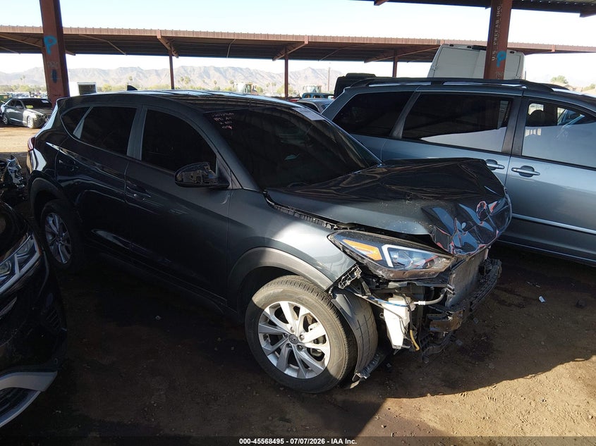2019 Hyundai Tucson VIN KM8J23A44KU860296 IAAI salvage auction — FRONT END, Salvage (Arizona), sold $1,800 on 2026-07-28 (photo 1)